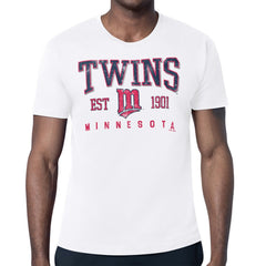 Minnesota Twins Starter Distressed Logo T-Shirt - White T-shirts