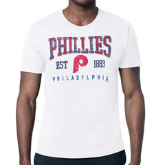 Philadelphia Phillies Starter Distressed Logo T-Shirt - White T-shirts