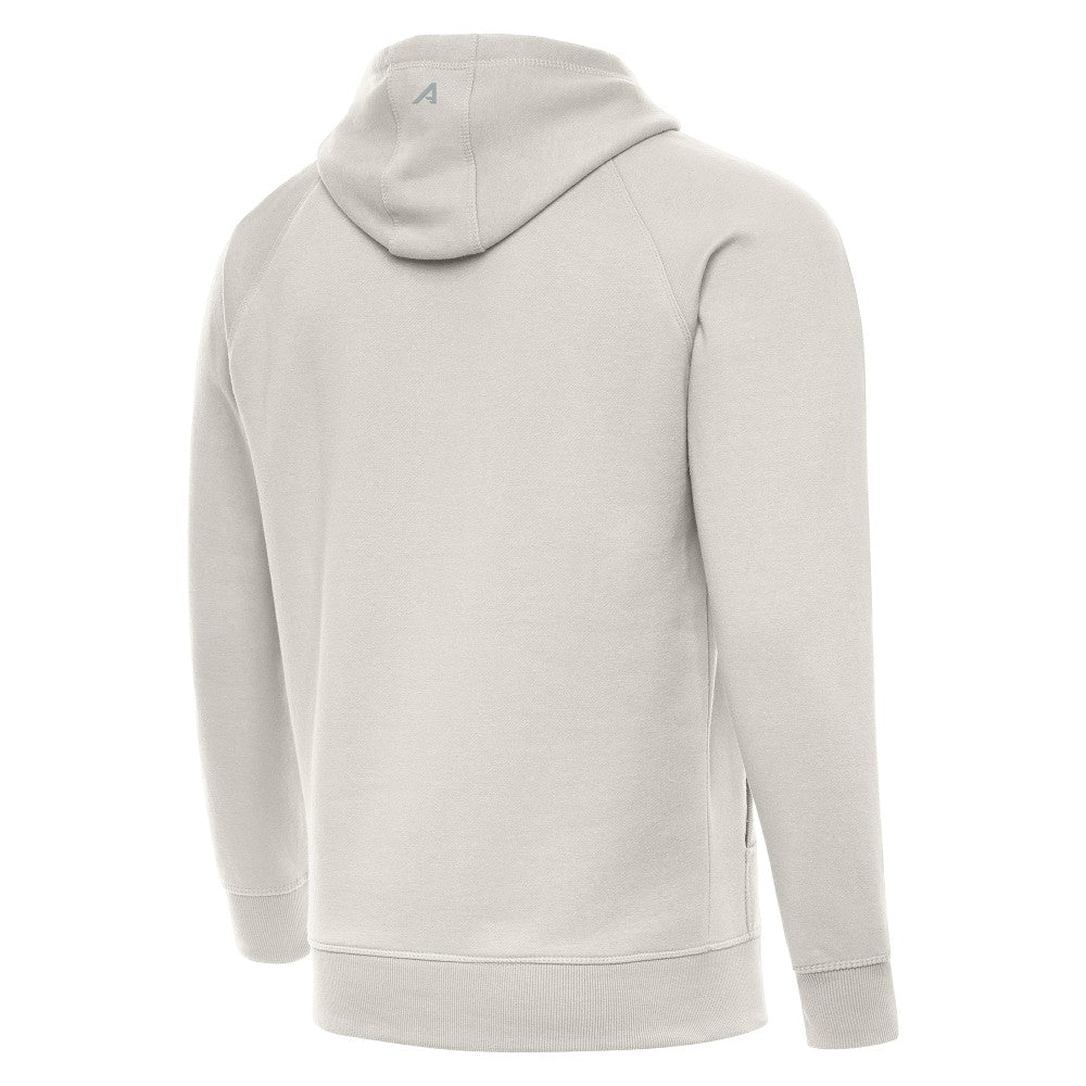 New York Mets Antigua Victory Pullover Hoodie - Cream Hoodies