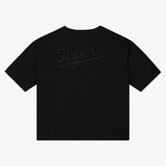 Detroit Tigers Mitchell & Ness Women's Cooperstown Collection Phantom Cropped T-Shirt - Black T-shirts