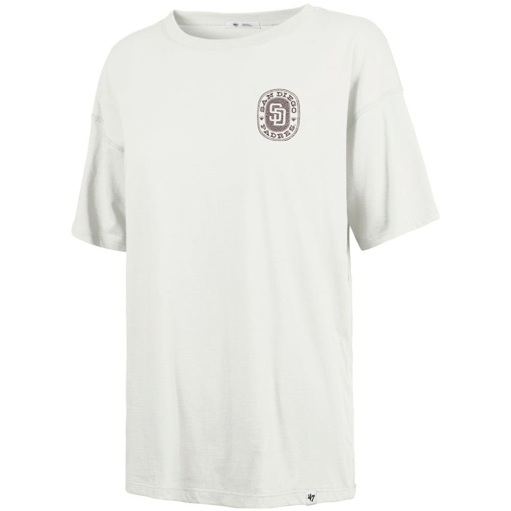San Diego Padres '47 Women's Back Canyon Sadie T-Shirt - Natural T-shirts