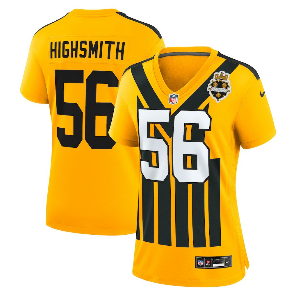 Alex Highsmith Pittsburgh Steelers Women's Alternate Game Jersey Gold