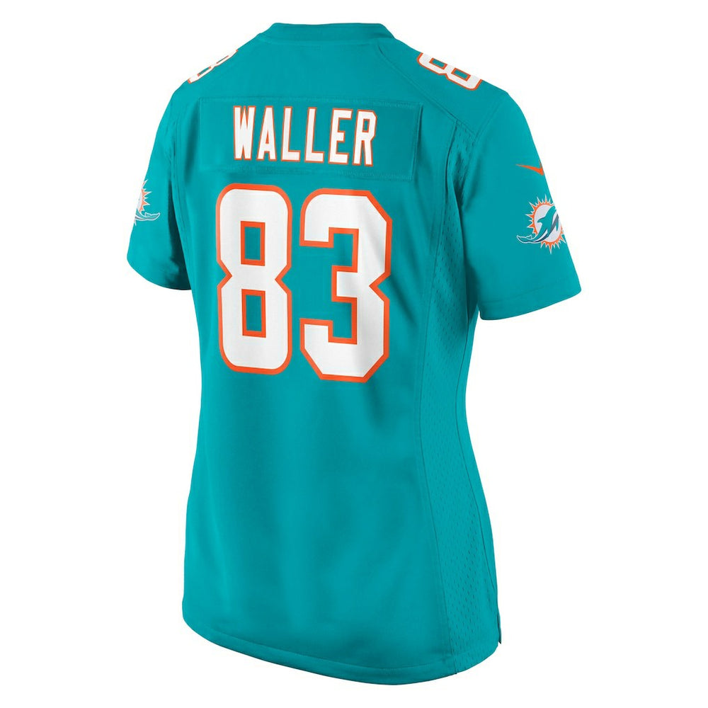 Darren Waller Miami Dolphins Women's Team Game Jersey Aqua