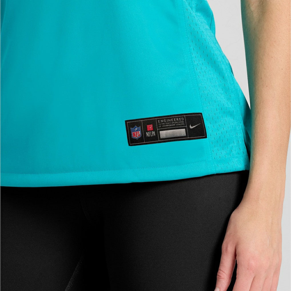 Darren Waller Miami Dolphins Women's Team Game Jersey Aqua