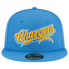 Los Angeles Chargers New Era Born x Raised 59FIFTY Fitted Hat Powder Blue