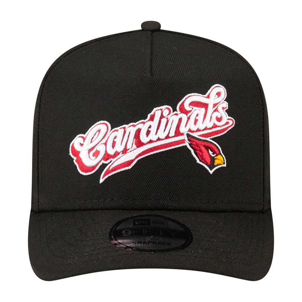 Arizona Cardinals New Era Born x Raised A-Frame 9FIFTY Snapback Hat Black