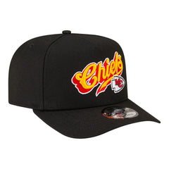 Kansas City Chiefs New Era Born x Raised A-Frame 9FIFTY Snapback Hat Black