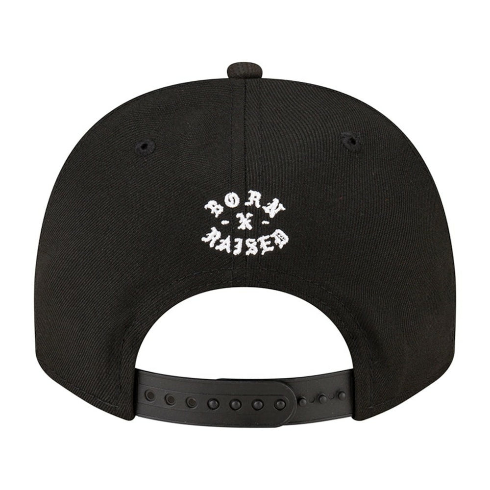 Kansas City Chiefs New Era Born x Raised A-Frame 9FIFTY Snapback Hat Black