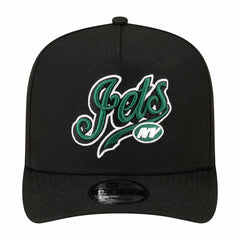 New York Jets New Era Born x Raised A-Frame 9FIFTY Snapback Hat Black