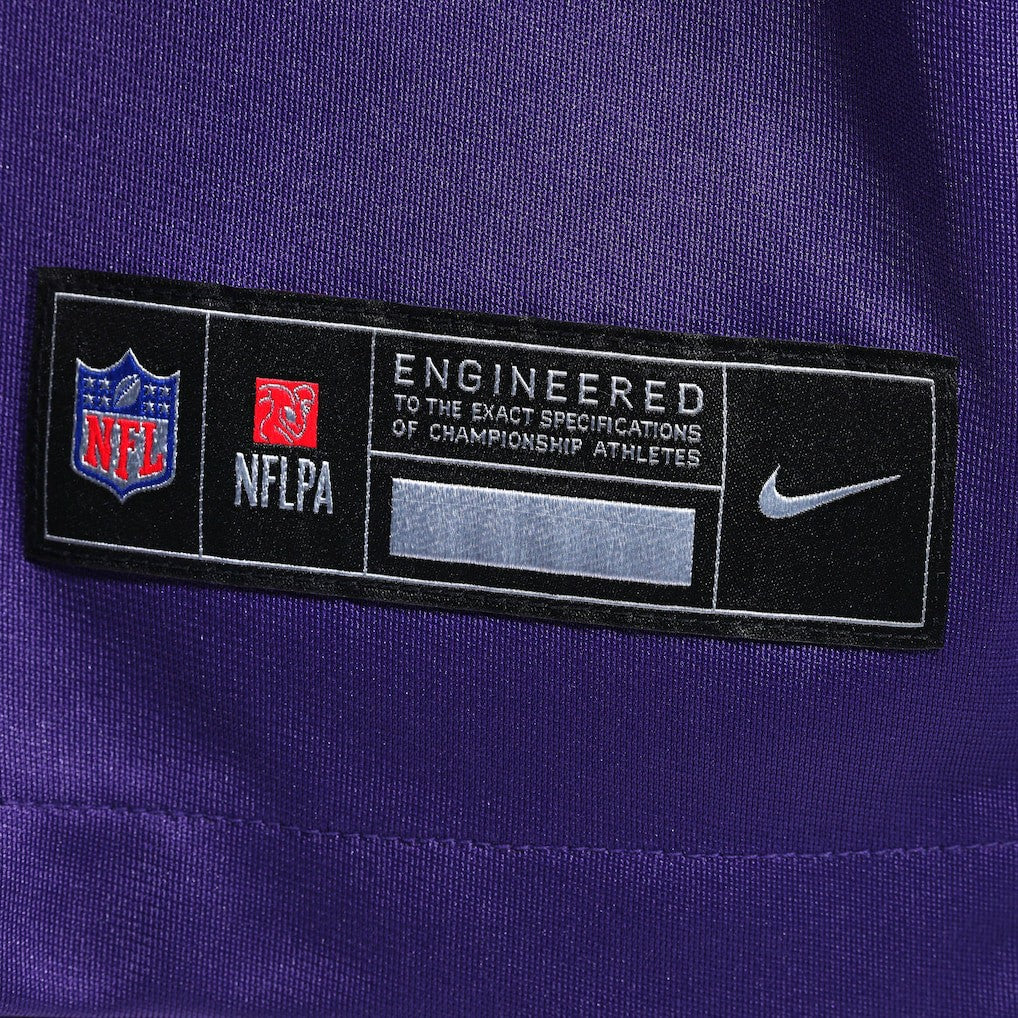 NFL Eric Wilson Minnesota Vikings Team Game Jersey - Purple