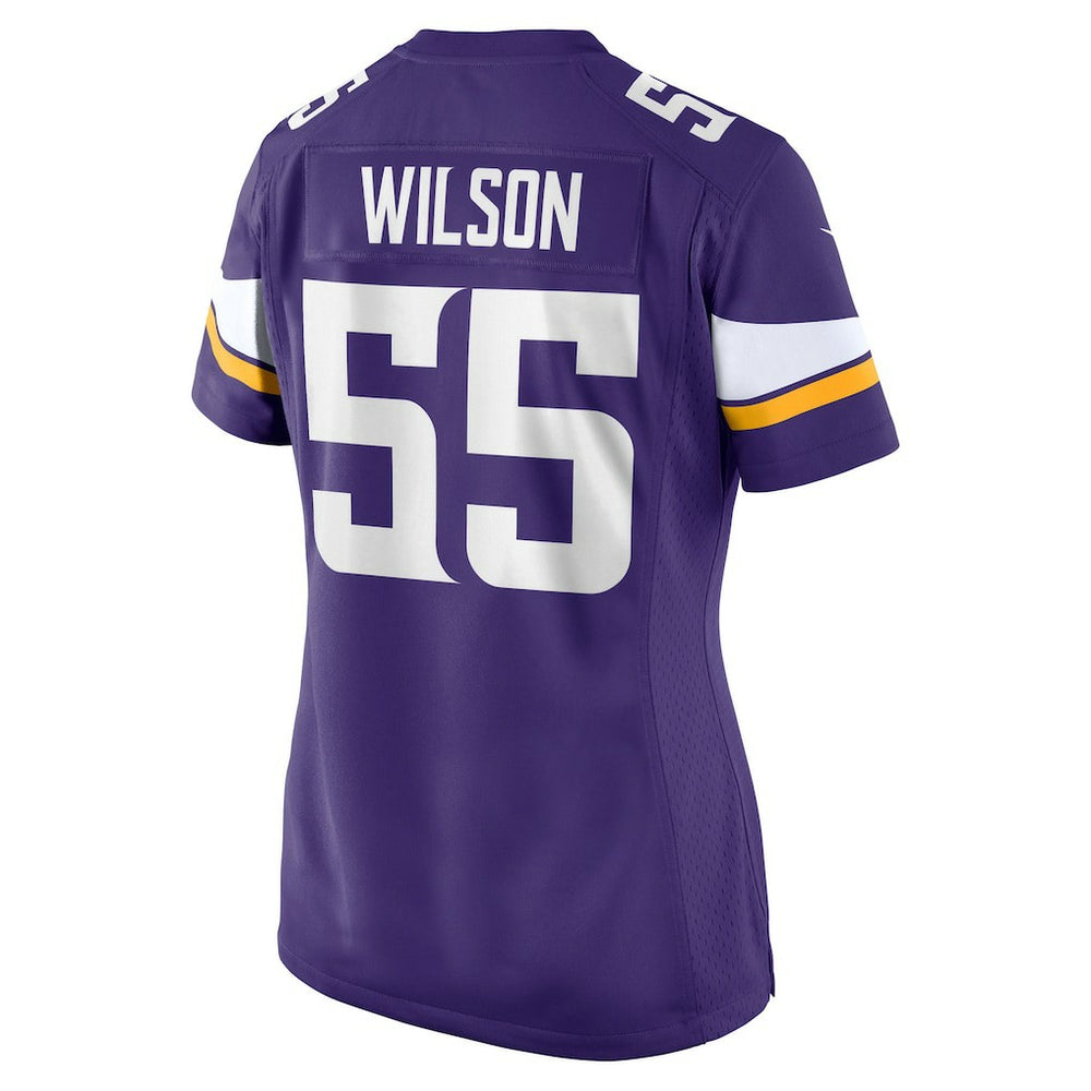 NFL Eric Wilson Minnesota Vikings Women's Team Game Jersey - Purple