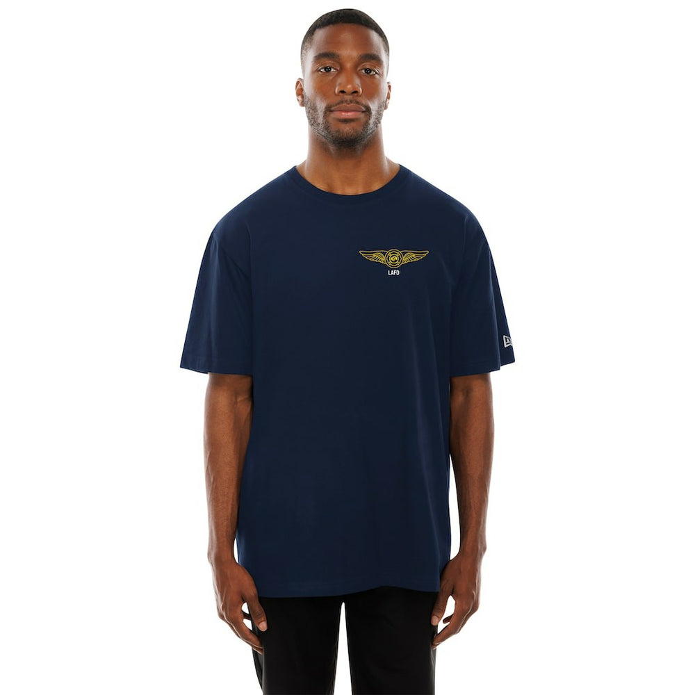 Los Angeles Rams x LAFD New Era Air Ops T-Shirt Navy