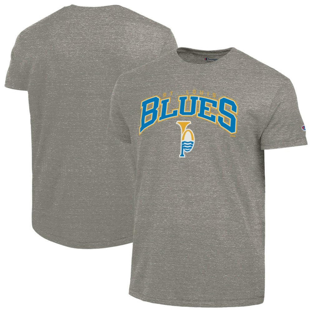 NHL St. Louis Blues Champion Tri-Blend T-Shirt - Gray