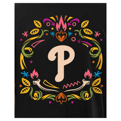 Philadelphia Phillies New Era Día de los Muertos T-Shirt - Black T-shirts