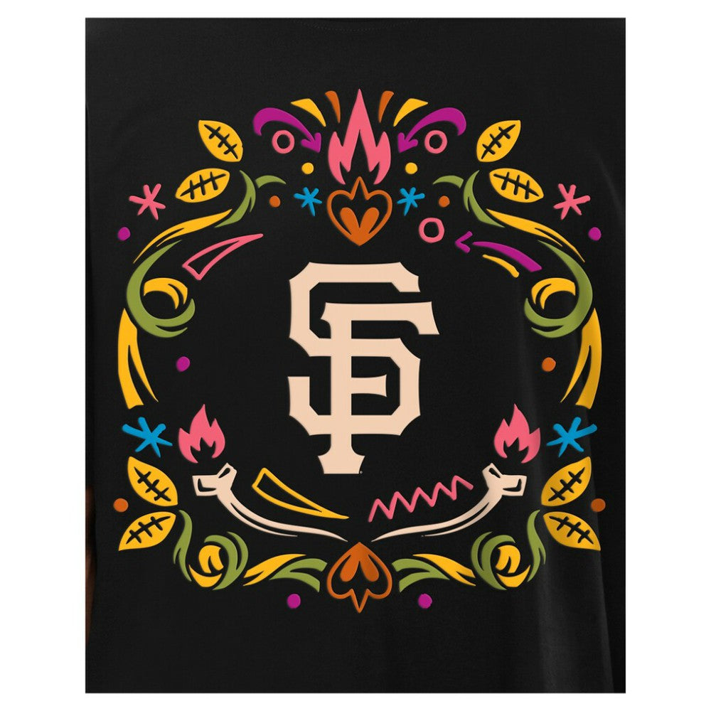 San Francisco Giants New Era Día de los Muertos T-Shirt - Black T-shirts