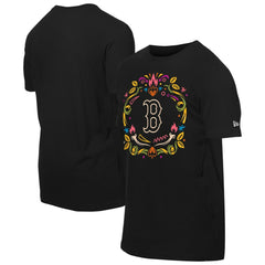 Boston Red Sox New Era Día de los Muertos T-Shirt - Black T-shirts