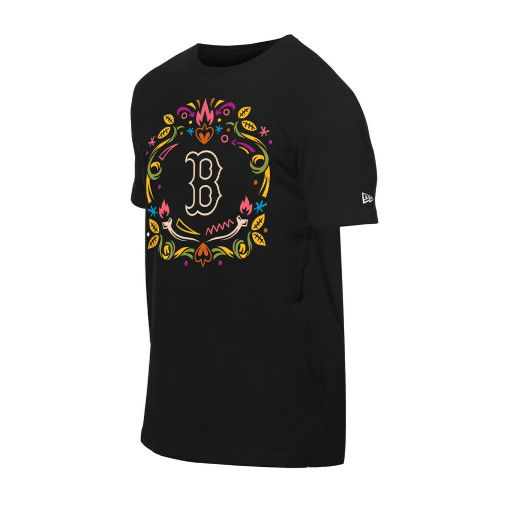 Boston Red Sox New Era Día de los Muertos T-Shirt - Black T-shirts