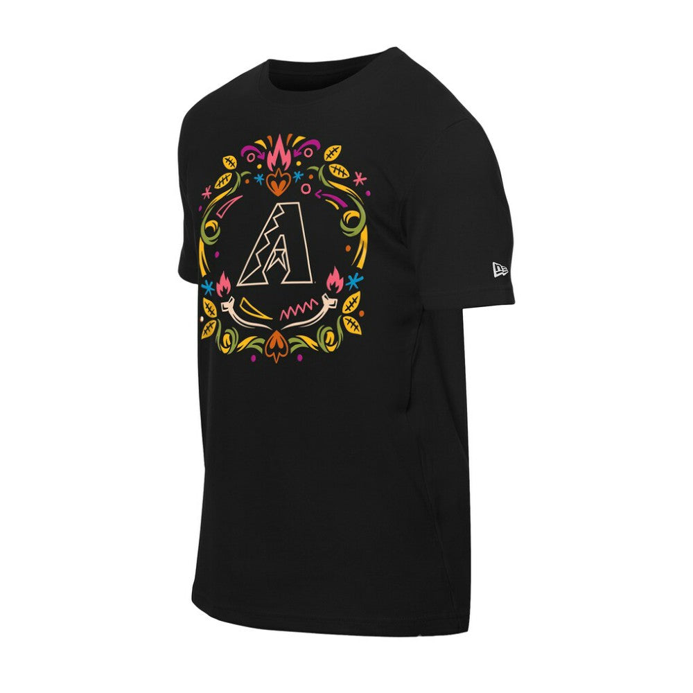 Arizona Diamondbacks New Era Día de los Muertos T-Shirt - Black T-shirts