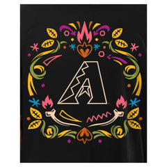 Arizona Diamondbacks New Era Día de los Muertos T-Shirt - Black T-shirts