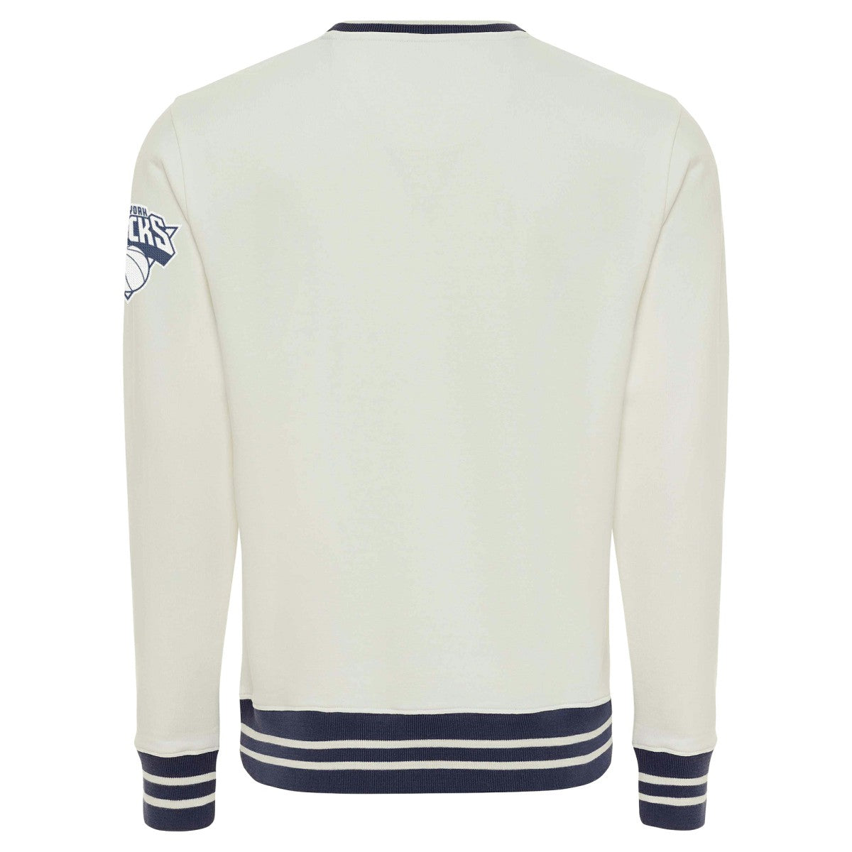 New York Knicks Sportiqe Unisex Athletic Club Collection Ellington Premium Sweatshirt Cream