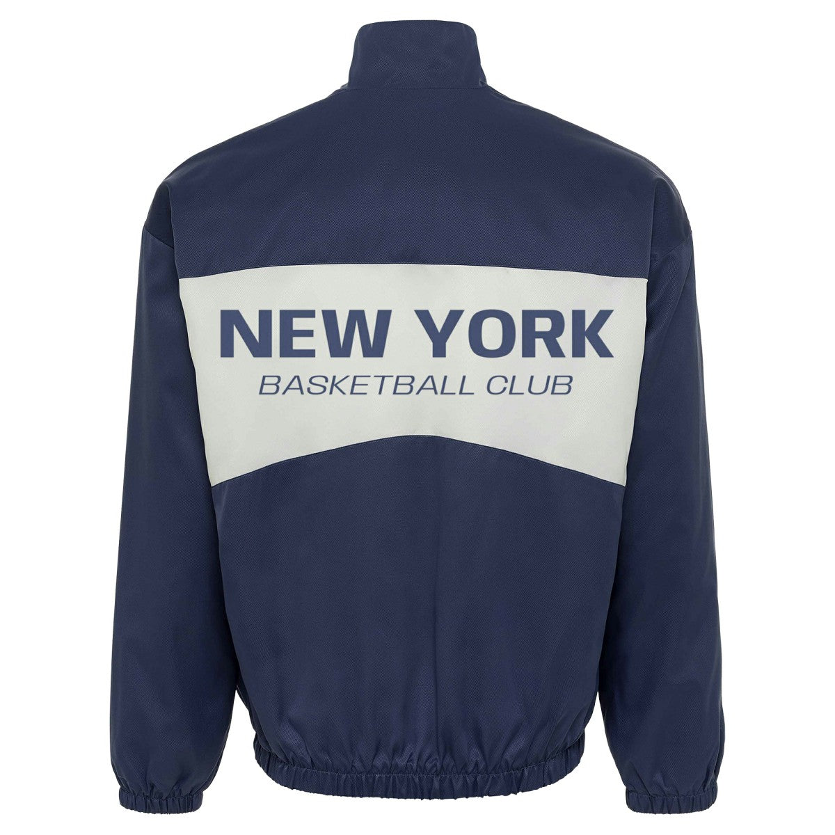 New York Knicks Sportiqe Unisex Athletic Club Collection Senna Premium Lightweight Full-Zip Jacket Blue
