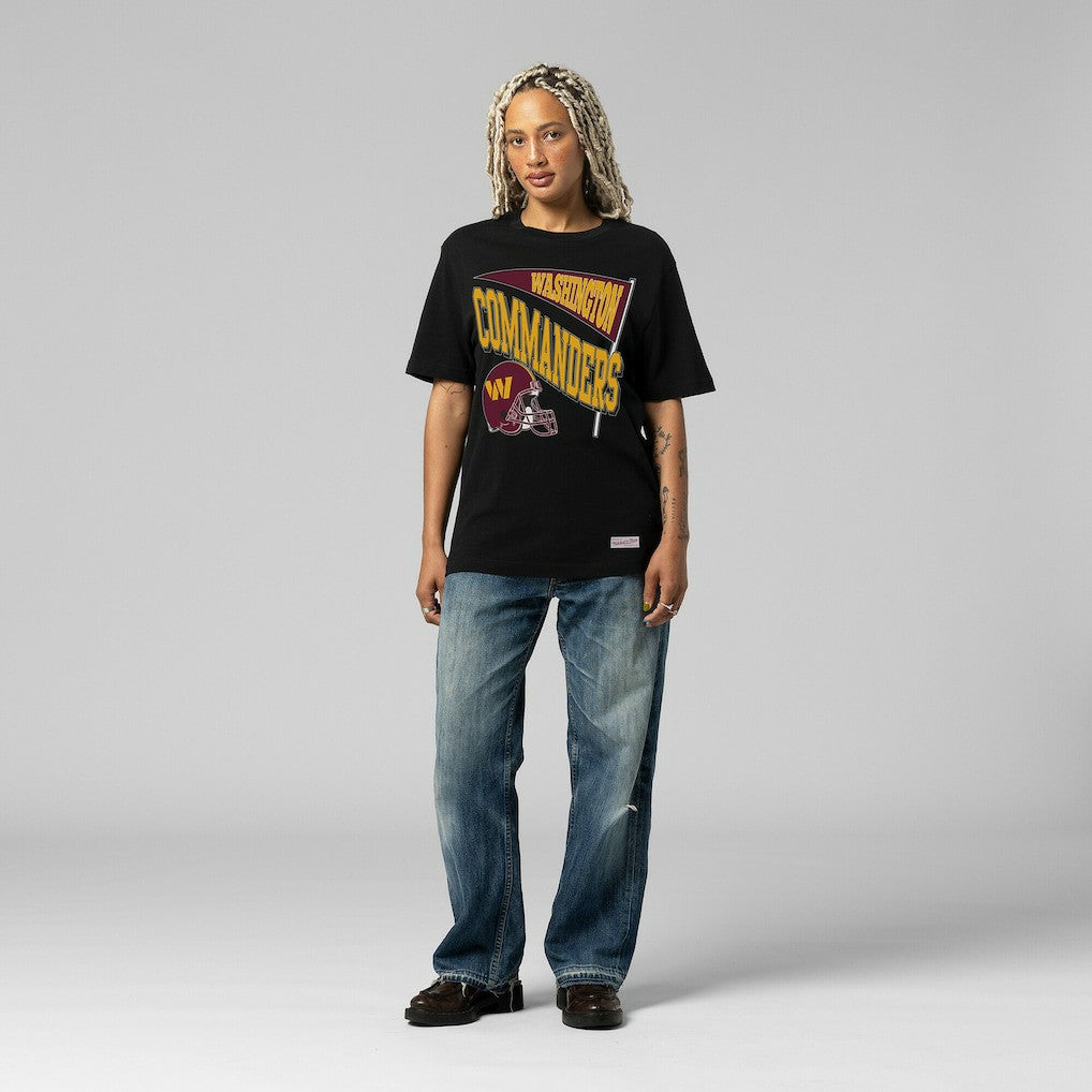 Washington Commanders Women's Team Dynamic Boyfriend T-Shirt Black