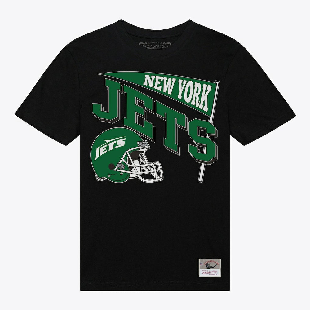 New York Jets Women's Team Dynamic Boyfriend T-Shirt Black