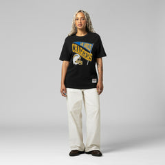 Los Angeles Chargers Women's Team Dynamic Boyfriend T-Shirt Black