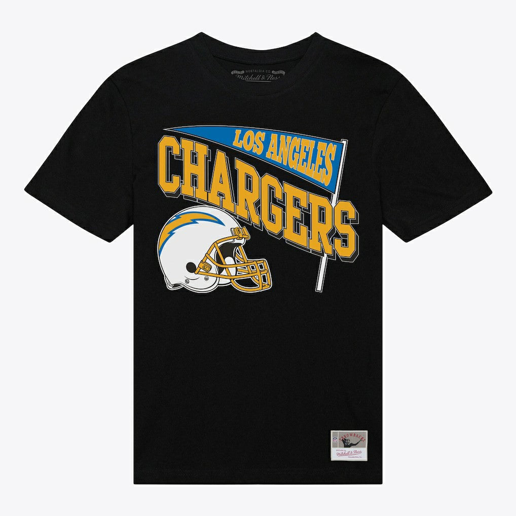 Los Angeles Chargers Women's Team Dynamic Boyfriend T-Shirt Black