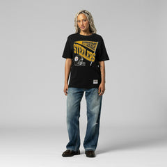 Pittsburgh Steelers Women's Team Dynamic Boyfriend T-Shirt Black