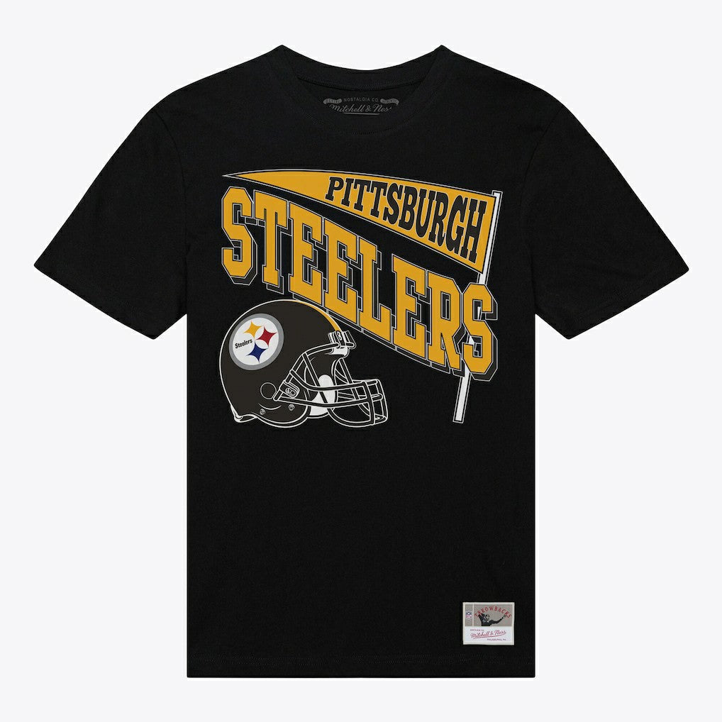 Pittsburgh Steelers Women's Team Dynamic Boyfriend T-Shirt Black