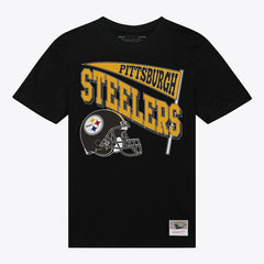 Pittsburgh Steelers Women's Team Dynamic Boyfriend T-Shirt Black