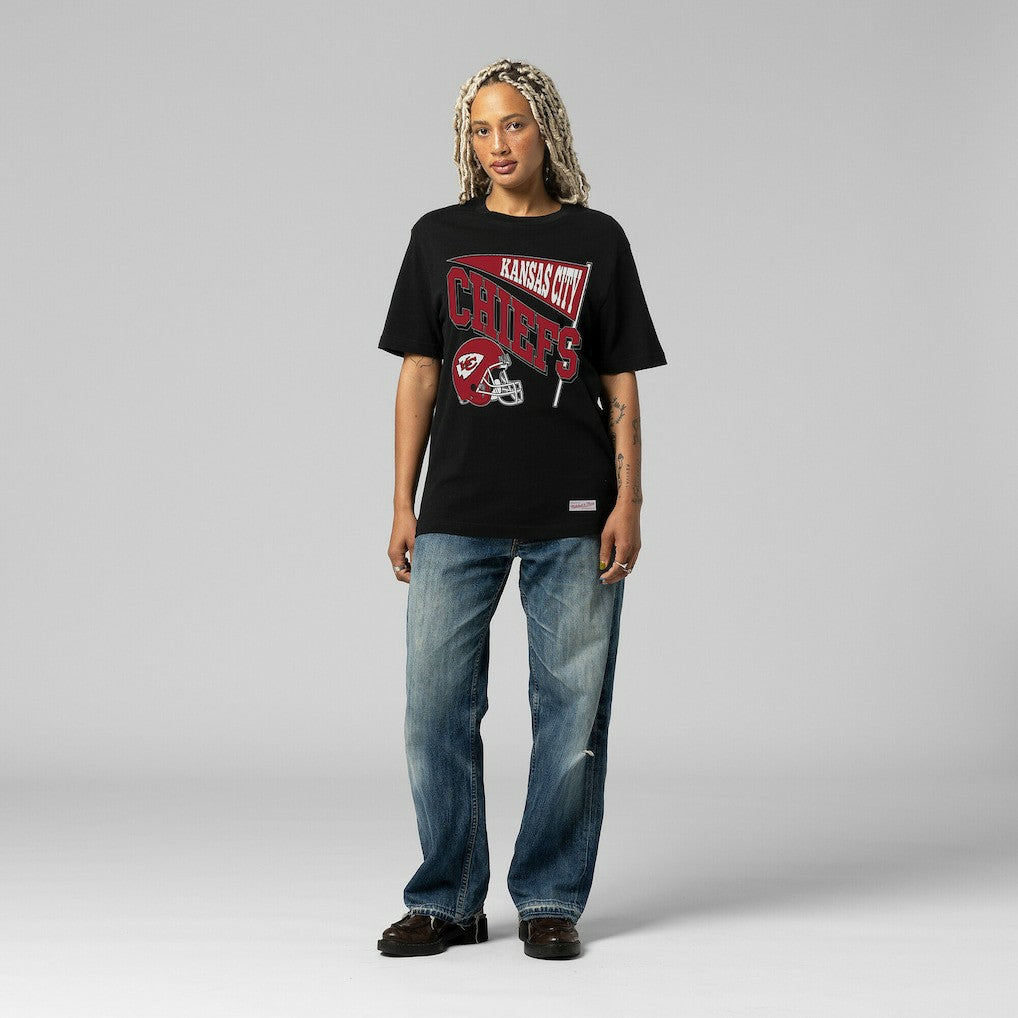 Kansas City Chiefs Women's Team Dynamic Boyfriend T-Shirt Black