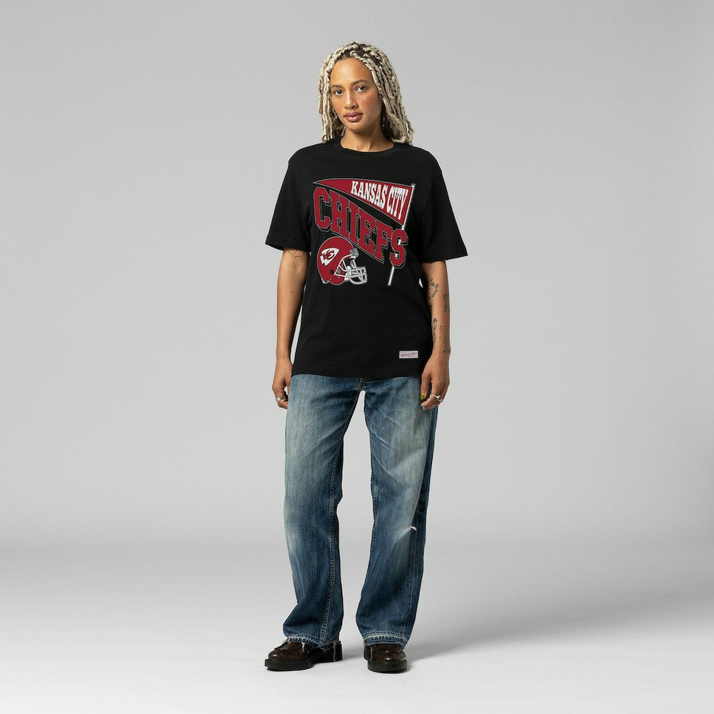 Kansas City Chiefs Women's Team Dynamic Boyfriend T-Shirt Black