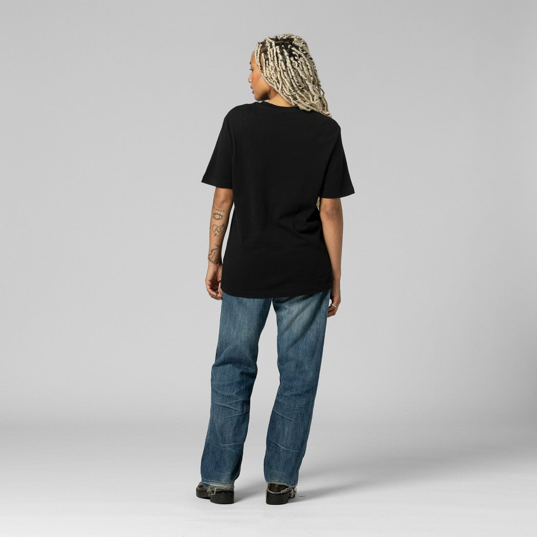 Seattle Seahawks Women's Team Dynamic Boyfriend T-Shirt Black