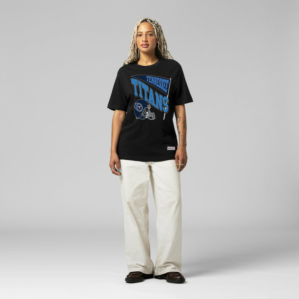 Tennessee Titans Women's Team Dynamic Boyfriend T-Shirt Black