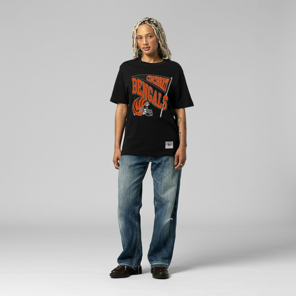 Cincinnati Bengals Women's Team Dynamic Boyfriend T-Shirt Black