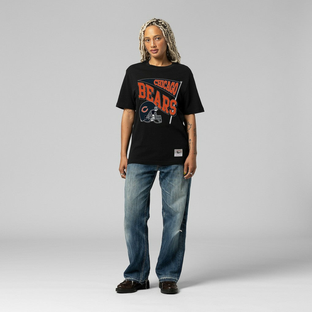 Chicago Bears Women's Team Dynamic Boyfriend T-Shirt Black