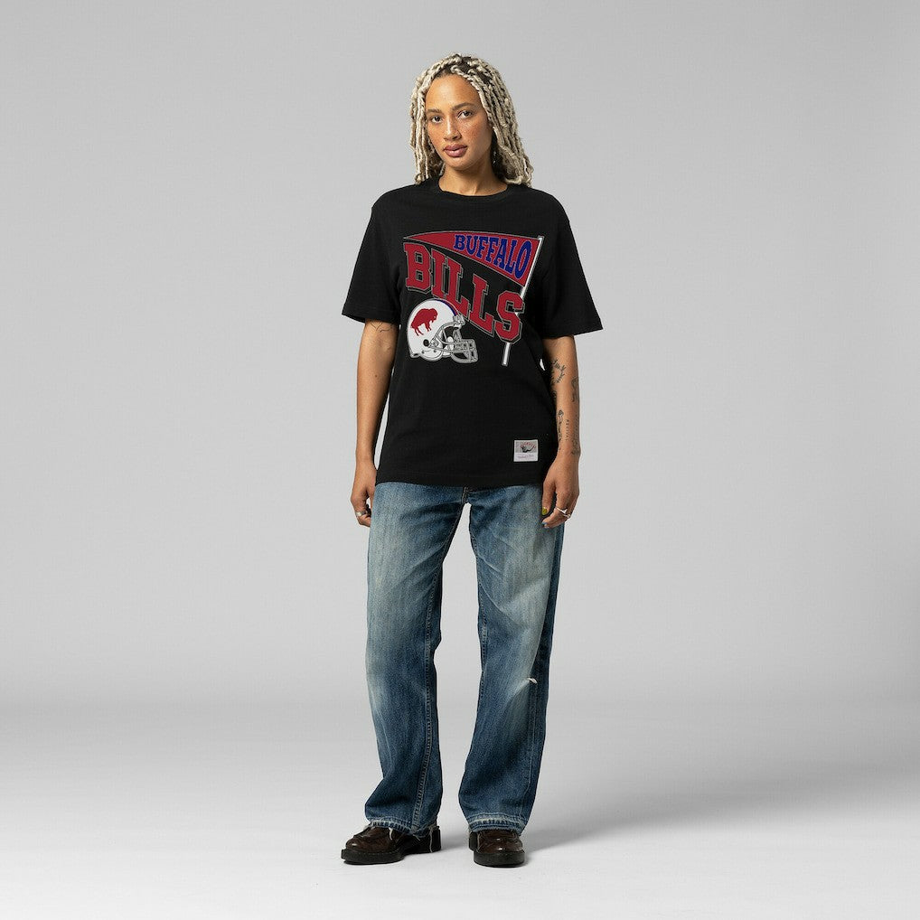 Buffalo Bills Women's Team Dynamic Boyfriend T-Shirt Black