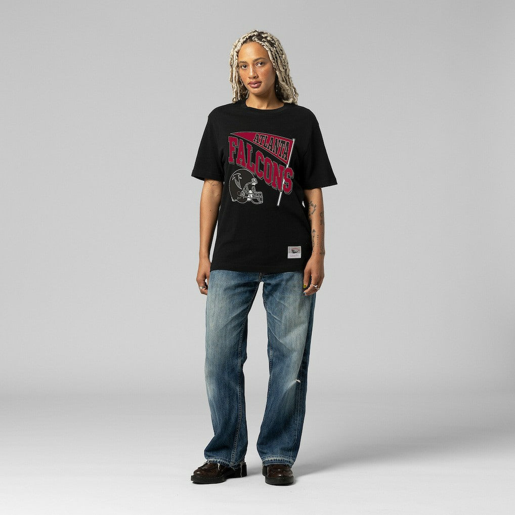 Atlanta Falcons Women's Team Dynamic Boyfriend T-Shirt Black