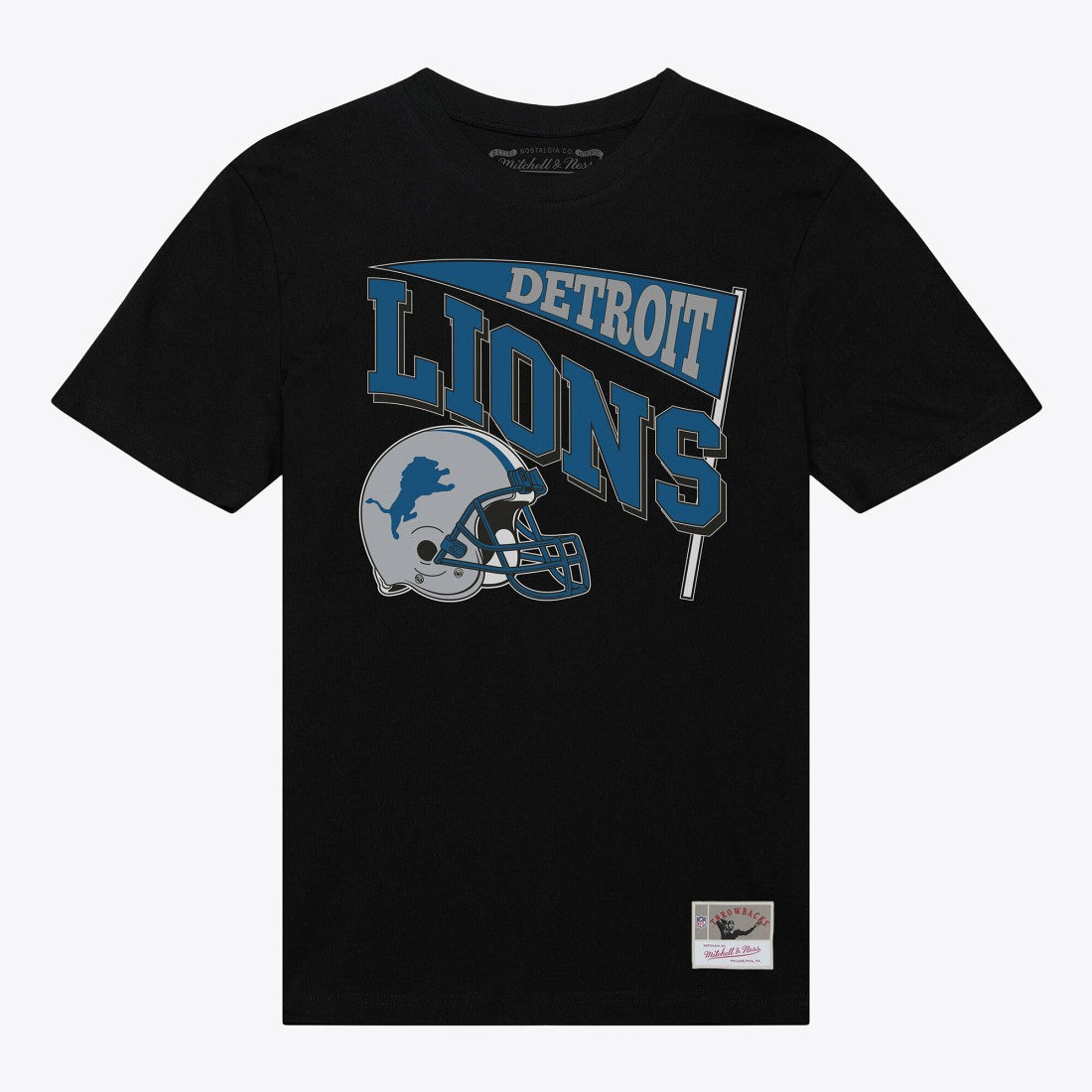 Detroit Lions Women's Team Dynamic Boyfriend T-Shirt Black