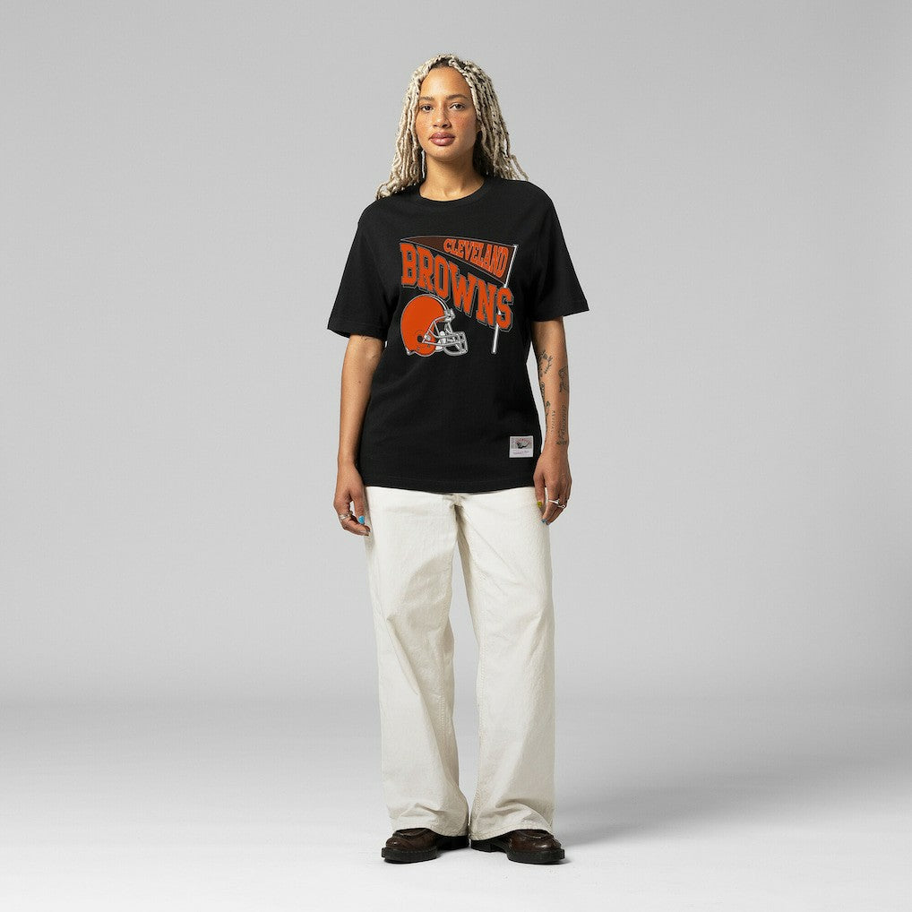Cleveland Browns Women's Team Dynamic Boyfriend T-Shirt Black