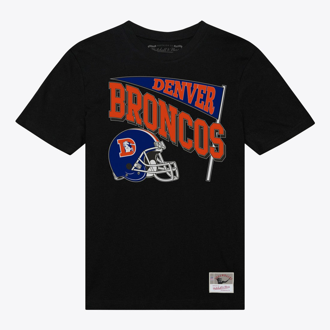 Denver Broncos Women's Team Dynamic Boyfriend T-Shirt Black