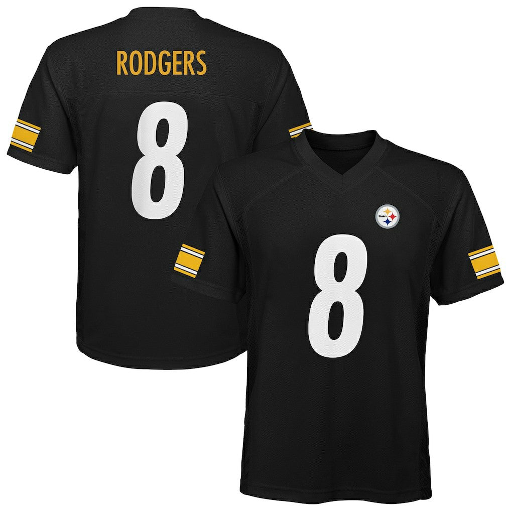 Aaron Rodgers Pittsburgh Steelers Outerstuff Preschool Replica Player Jersey Black