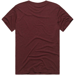 Washington Commanders Homage x The Simpsons Unisex Tri-Blend T-Shirt Burgundy