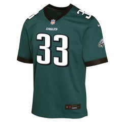 Cooper DeJean Philadelphia Eagles Youth Game Player Jersey Midnight Green
