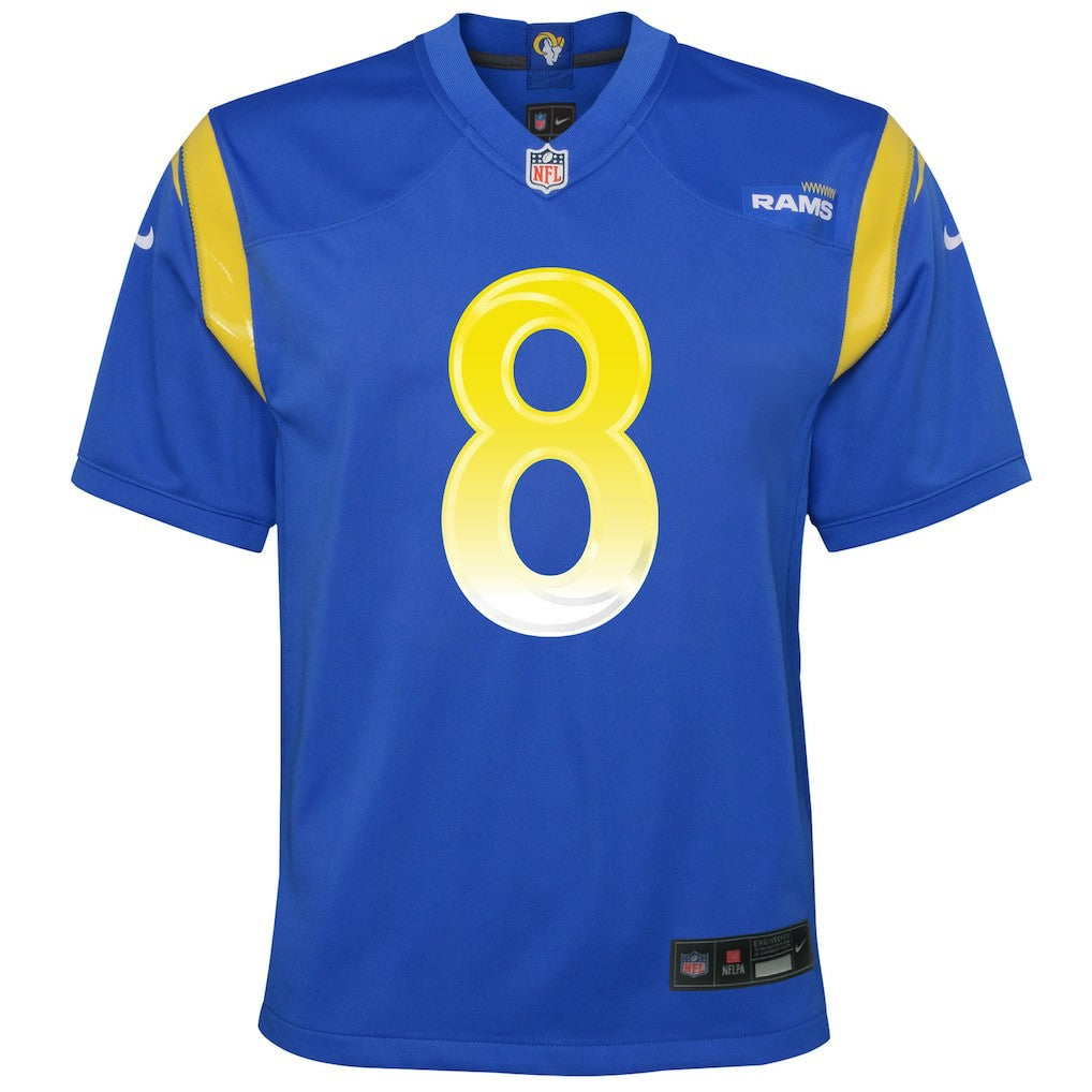 Jared Verse Los Angeles Rams Youth Team Game Jersey Royal