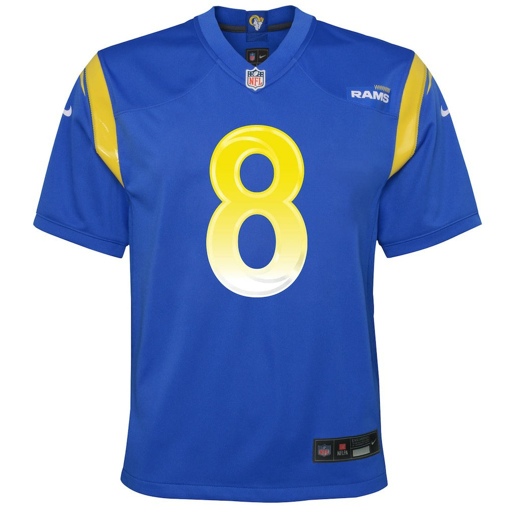 Jared Verse Los Angeles Rams Youth Team Game Jersey Royal