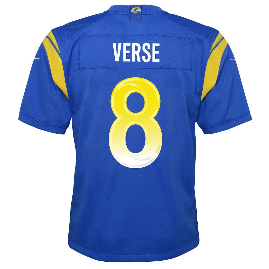 Jared Verse Los Angeles Rams Youth Team Game Jersey Royal