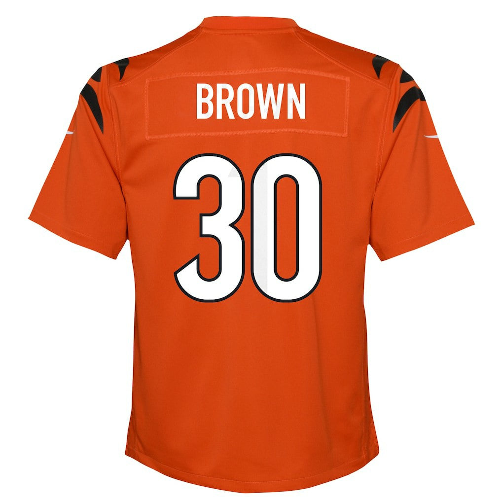 Chase Brown Cincinnati Bengals Youth Youth Orange